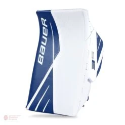 Bauer Supreme 3S Intermediate Goalie Blocker -Hockey Equipment Store bauer blockers bauer supreme 3s intermediate goalie blocker white blue regular 28741216305218