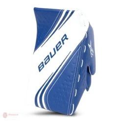 Bauer Vapor 2X Intermediate Goalie Blocker -Hockey Equipment Store bauer blockers bauer vapor 2x intermediate goalie blocker white blue regular 28741217222722