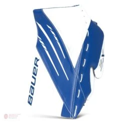Bauer Vapor 3X Intermediate Goalie Blocker -Hockey Equipment Store bauer blockers bauer vapor 3x intermediate goalie blocker white blue regular 28741217812546