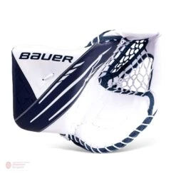 Bauer Vapor 3X Intermediate Goalie Catcher -Hockey Equipment Store bauer catchers bauer vapor 3x intermediate goalie catcher white navy regular 28743626686530