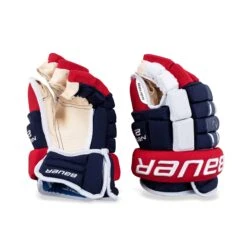 Bauer Nexus 2N Senior Hockey Gloves -Hockey Equipment Store bauer gloves bauer nexus 2n senior hockey gloves navy red white 15 28743789969474