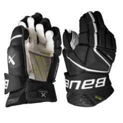 Bauer Vapor Hyperlite Senior Hockey Gloves -Hockey Equipment Store bauer gloves bauer vapor hyperlite senior hockey gloves black white 14 29160528183362