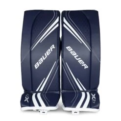 Bauer Vapor X2.7 Junior Goalie Leg Pads 28 Bauer Vapor X2.7 Junior Goalie Leg Pads -Hockey Equipment Store bauer leg pads bauer vapor x2 7 junior goalie leg pads navy m 28 28744286142530