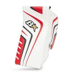 Brian's OPTiK 9.0 Senior Goalie Blocker -Hockey Equipment Store brian s blockers brian s optik 9 0 senior goalie blocker white black red regular 28741220696130