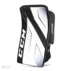 CCM Axis Senior Goalie Blocker -Hockey Equipment Store ccm blockers ccm axis senior goalie blocker white white black regular 28741225119810