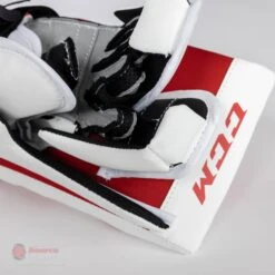 CCM Extreme Flex E5.5 Youth Goalie Blocker 16 CCM Extreme Flex E5.5 Youth Goalie Blocker -Hockey Equipment Store ccm blockers ccm extreme flex e5 5 youth goalie blocker 27988474003522