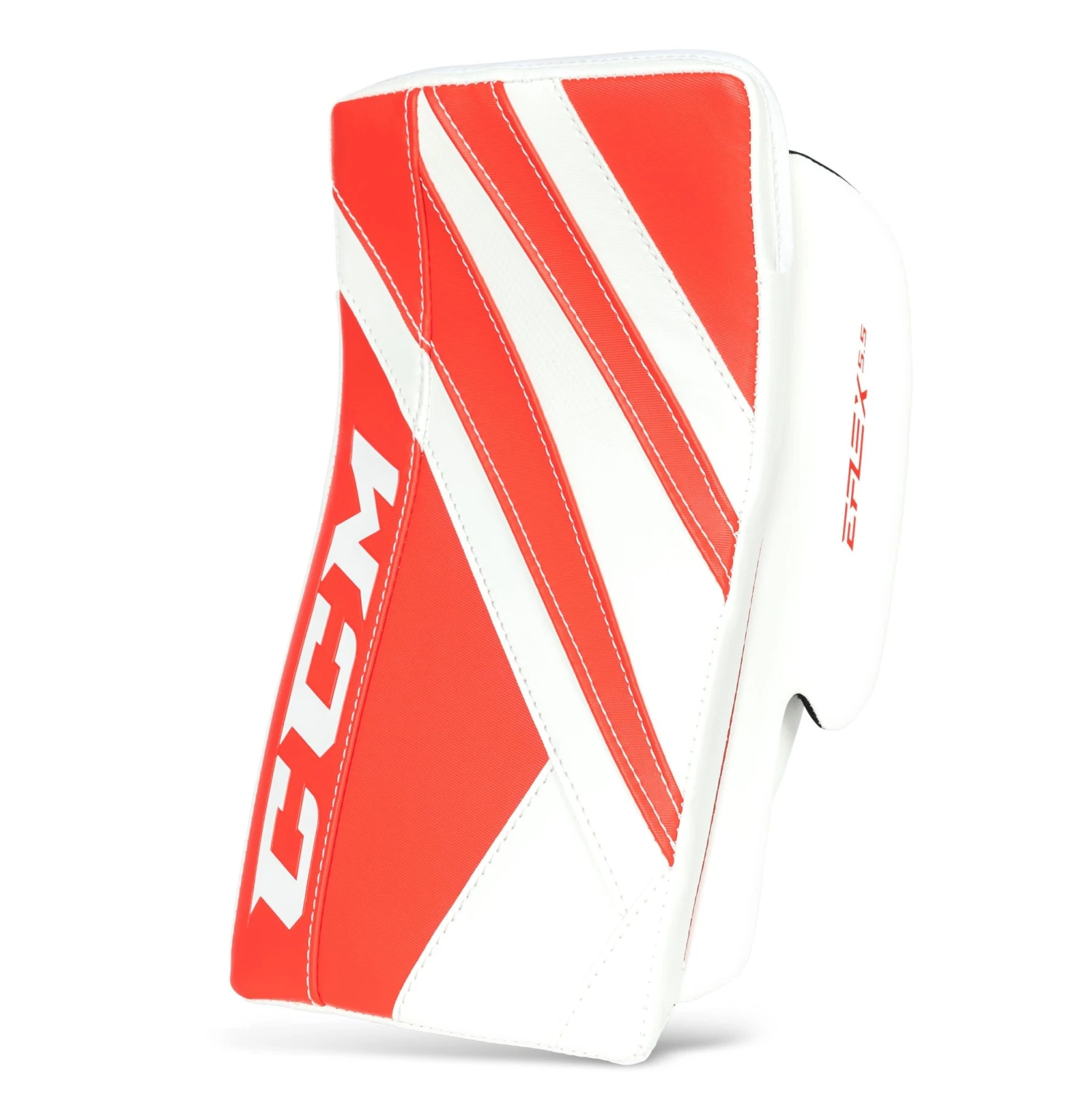 CCM Extreme Flex E5.5 Youth Goalie Blocker 1 CCM Extreme Flex E5.5 Youth Goalie Blocker