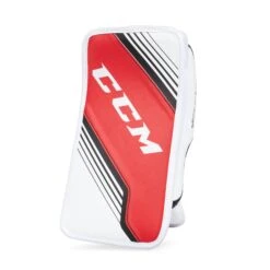 CCM YTFlex 2 Youth Goalie Blocker -Hockey Equipment Store ccm blockers ccm ytflex 2 youth goalie blocker white black red full right 28741231444034