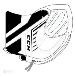 CCM Axis A1.5 Junior Goalie Catcher -Hockey Equipment Store ccm catchers ccm axis a1 5 junior goalie catcher white white black black regular 28743511801922