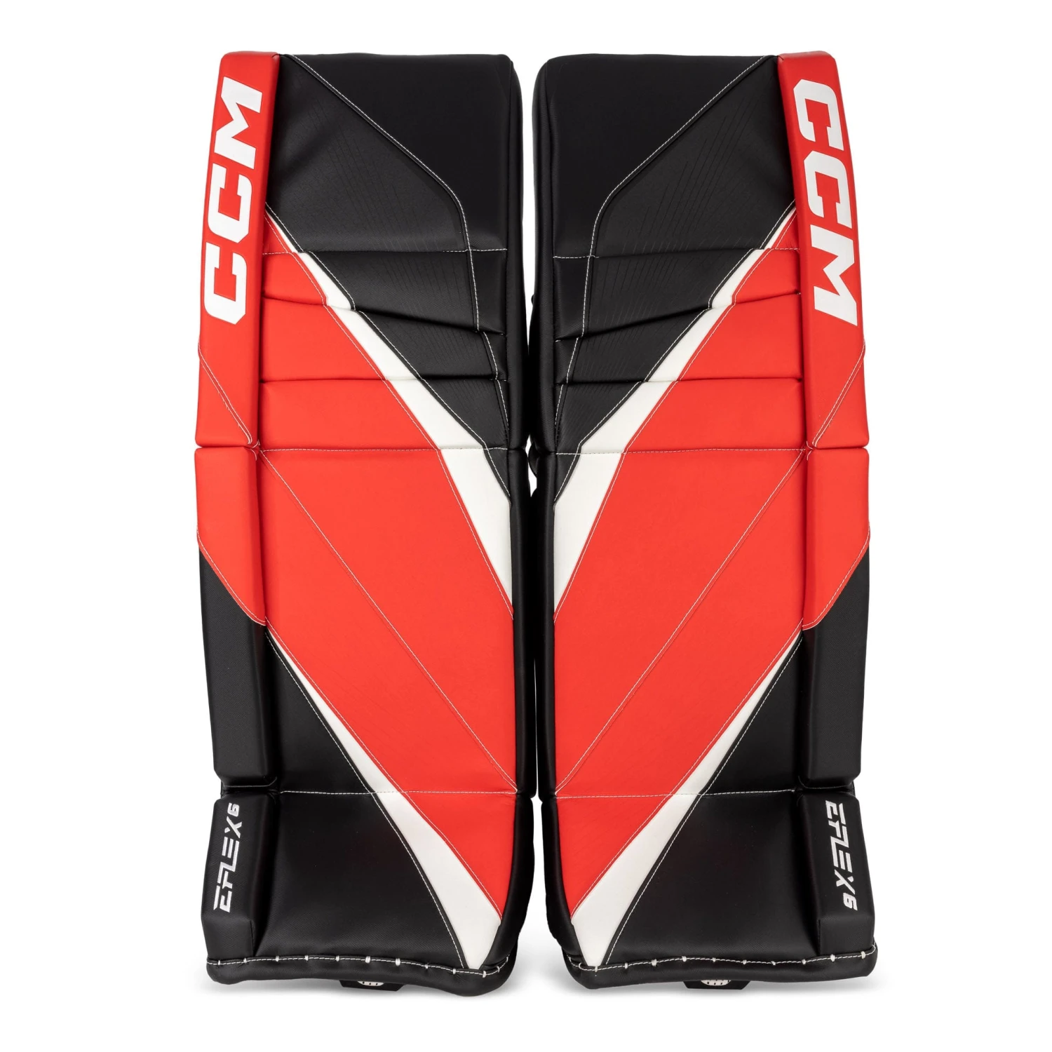 CCM Extreme Flex 6 Senior Goalie Leg Pads 1 CCM Extreme Flex 6 Senior Goalie Leg Pads