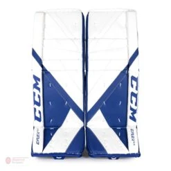 CCM Extreme Flex E5.5 Junior Goalie Leg Pads - Source Exclusive -Hockey Equipment Store ccm leg pads ccm extreme flex e5 5 junior goalie leg pads source exclusive toronto maple leafs 26 1 28744299315266