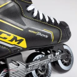 CCM Super Tacks 9350R Youth Roller Hockey Skates -Hockey Equipment Store ccm roller hockey skates ccm super tacks 9350r youth roller hockey skates 14962064064578
