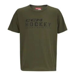 CCM All Outside Stencil Mens Shirt -Hockey Equipment Store ccm shirts ccm all outside stencil mens shirt green s 29401257705538