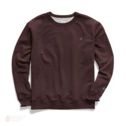 Champion Power Blend Crewneck Mens Sweatshirt -Hockey Equipment Store champion sweaters champion power blend crewneck mens sweatshirt maroon s 28744397029442