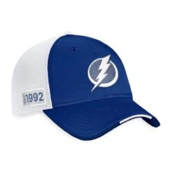 Tampa Bay Lightning Fanatics Authentic Pro Draft Structured Trucker Hat 6 Tampa Bay Lightning Fanatics Authentic Pro Draft Structured Trucker Hat -Hockey Equipment Store fanatics hats tampa bay lightning fanatics authentic pro draft structured trucker hat osfa 29396090945602