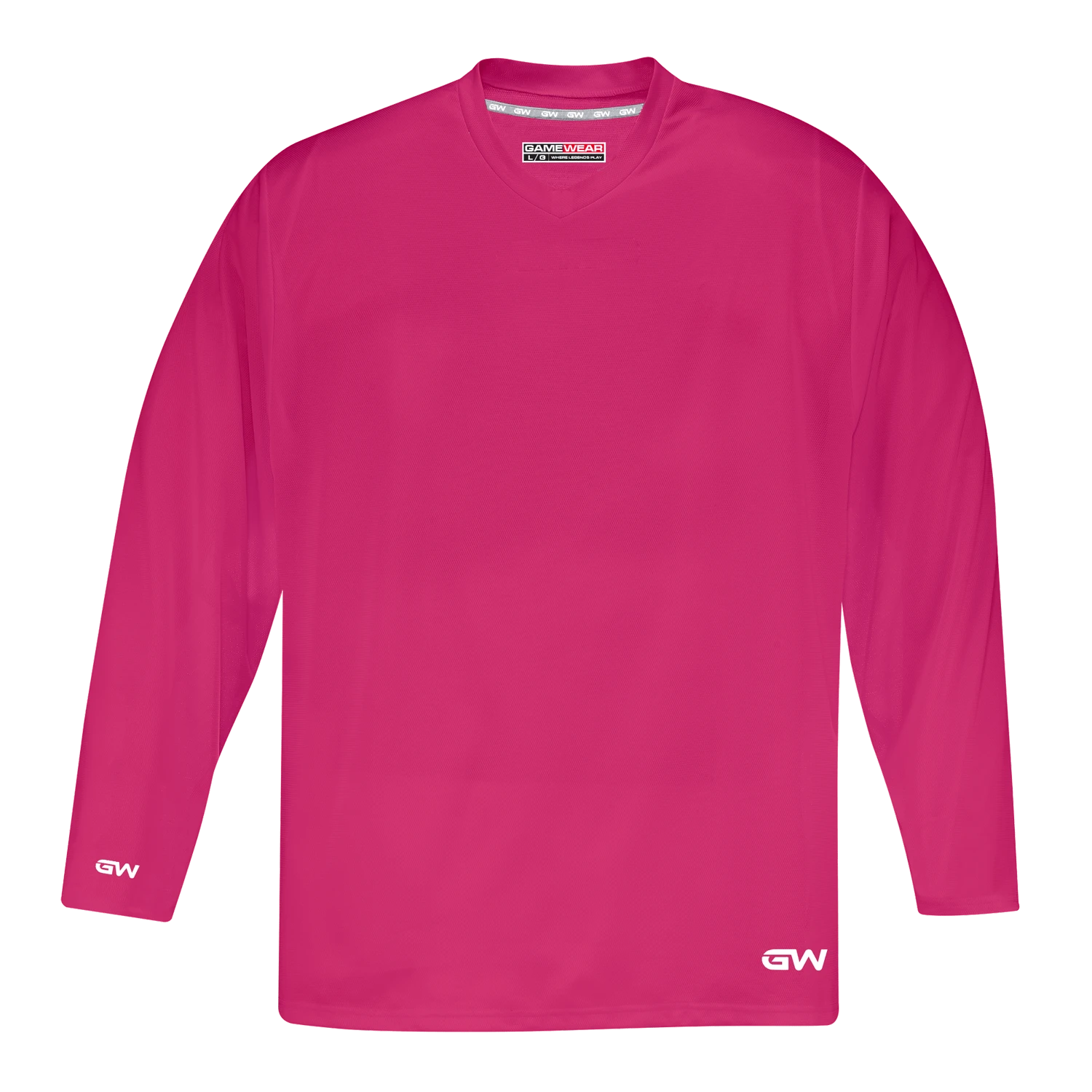 GameWear GW5500 ProLite Series Senior Hockey Practice Jersey - Pink 1 GameWear GW5500 ProLite Series Senior Hockey Practice Jersey - Pink