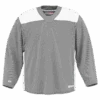 GameWear GW6500 ProLite Series Junior Hockey Practice Jersey - Grey / White