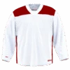 GameWear GW6500 ProLite Series Junior Hockey Practice Jersey - White / Red