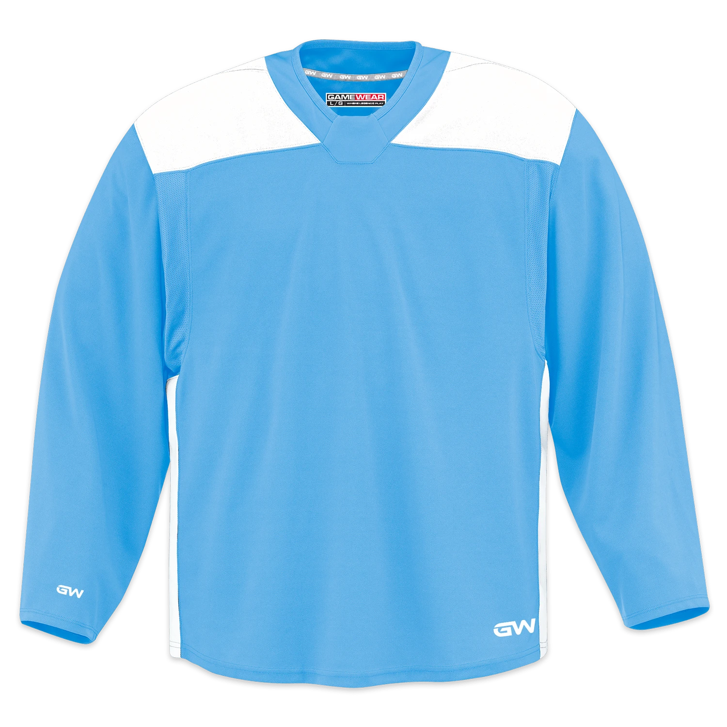 GameWear GW6500 ProLite Series Senior Hockey Practice Jersey - Turquoise / White 1 GameWear GW6500 ProLite Series Senior Hockey Practice Jersey - Turquoise / White