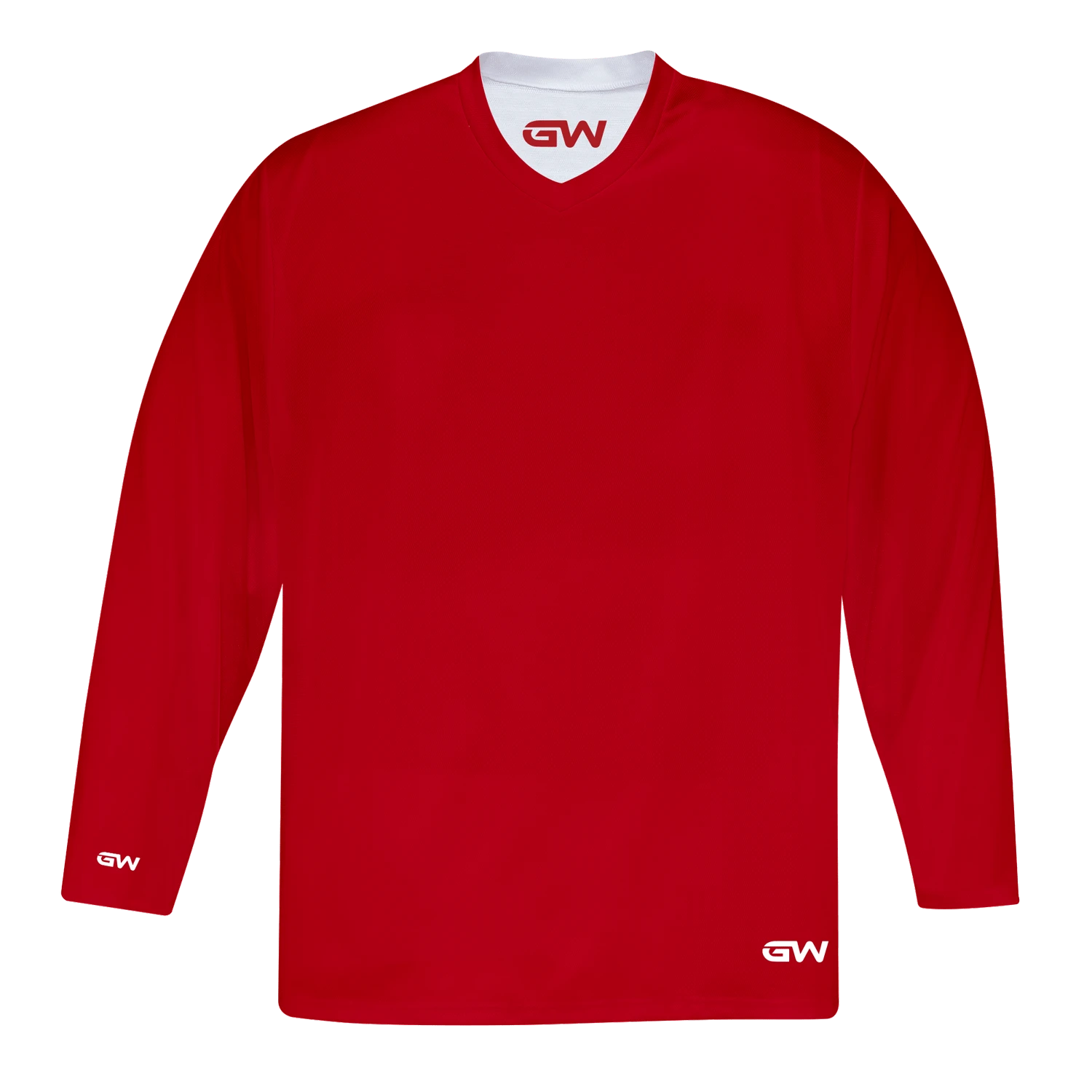 GameWear GW7500 ProLite Series Reversible Senior Hockey Practice Jersey - Red / White 1 GameWear GW7500 ProLite Series Reversible Senior Hockey Practice Jersey - Red / White