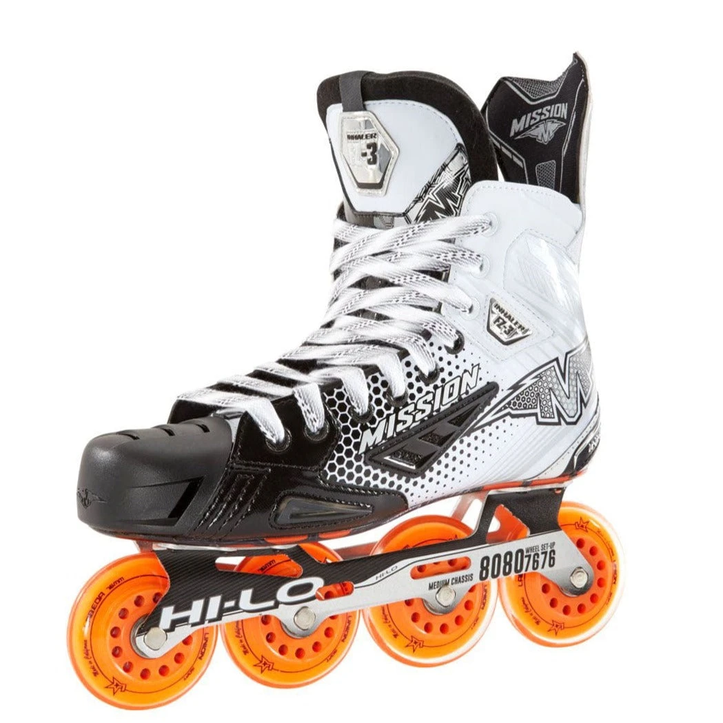 Mission Inhaler FZ-3 Senior Roller Hockey Skates 1 Mission Inhaler FZ-3 Senior Roller Hockey Skates