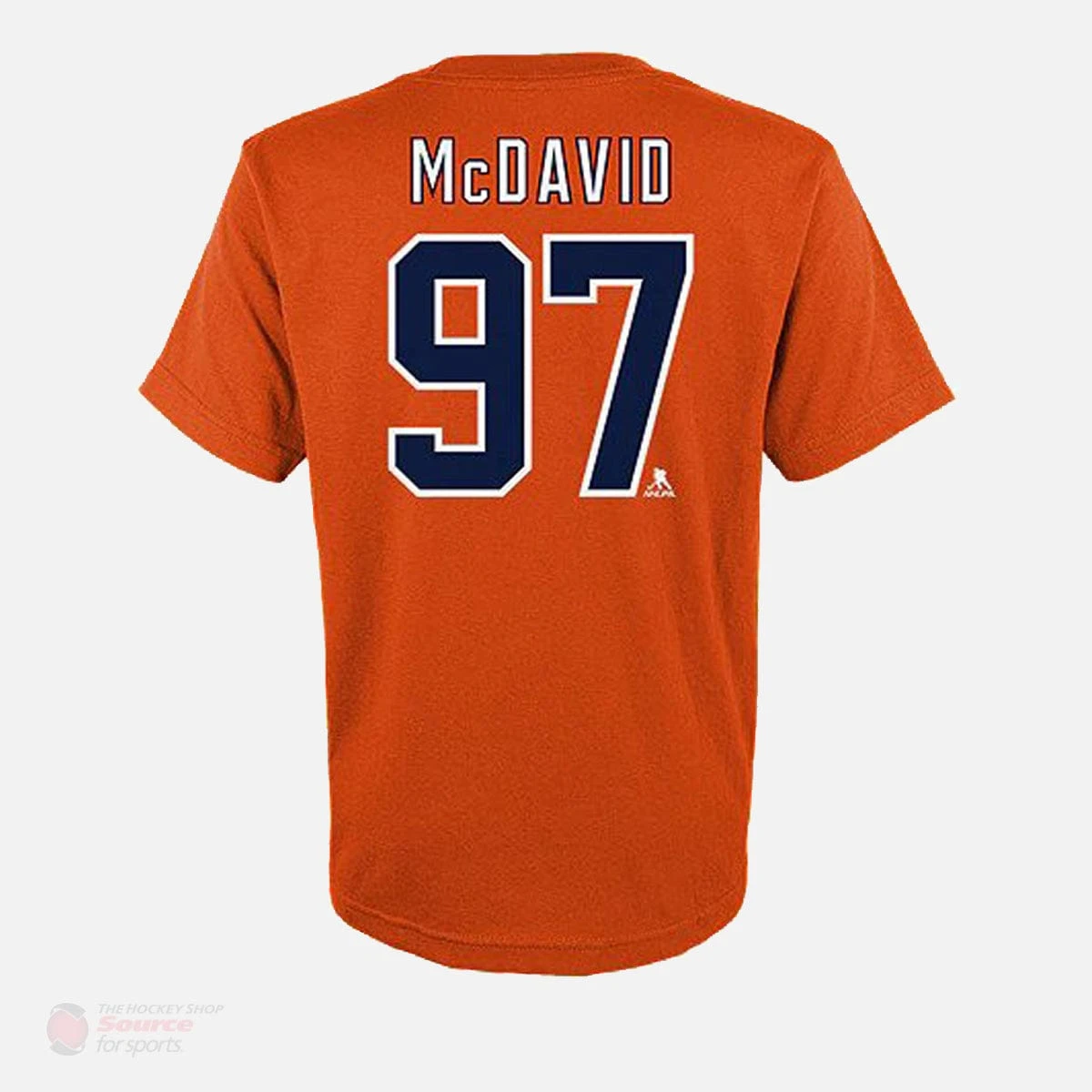 Edmonton Oilers Outer Stuff Name & Number Youth Shirt - Connor McDavid 3 Edmonton Oilers Outer Stuff Name & Number Youth Shirt - Connor McDavid - Image 3