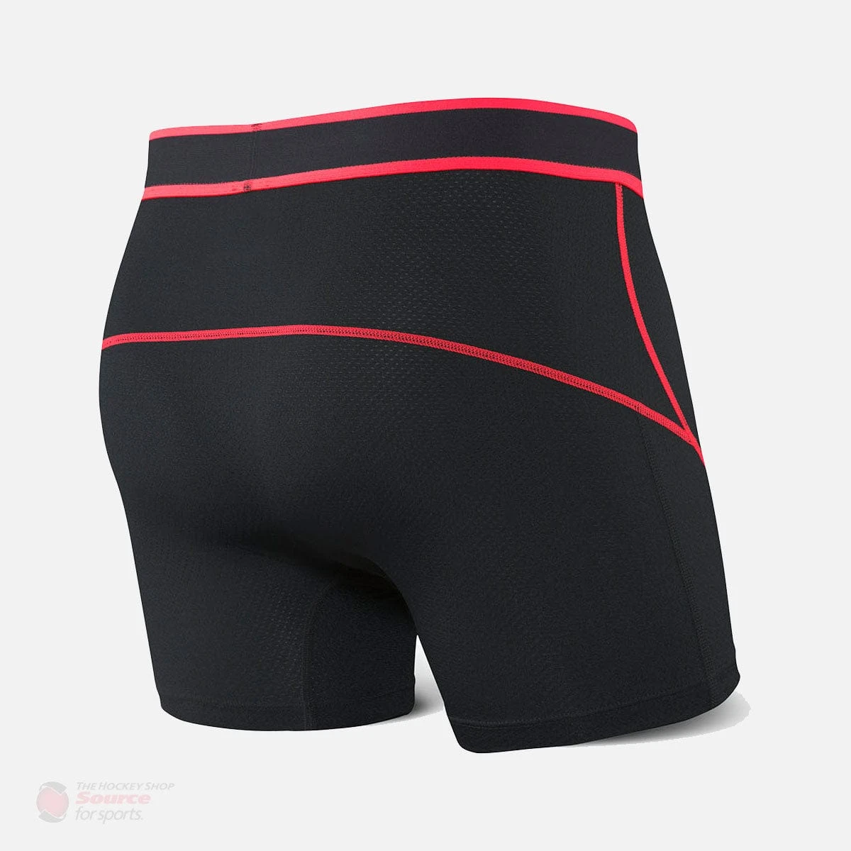 Saxx Kinetic Boxers - Black / Neon Red 2 Saxx Kinetic Boxers - Black / Neon Red - Image 2