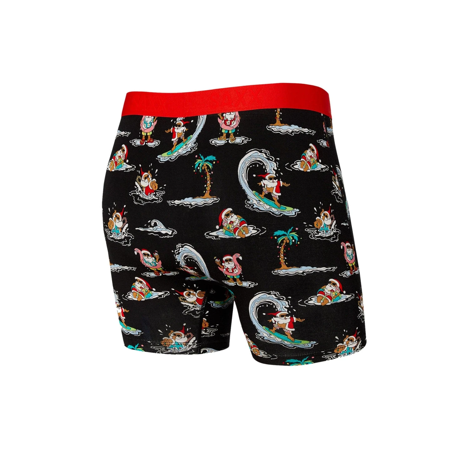 Saxx Ultra Boxers - Black Chillaxin Santa 2 Saxx Ultra Boxers - Black Chillaxin Santa - Image 2