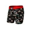 Saxx Ultra Boxers - Black Chillaxin Santa