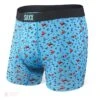 Saxx Ultra Boxers - Blue Action Shot