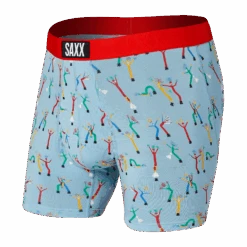 Saxx Ultra Boxers - Blue Windy McWinderson