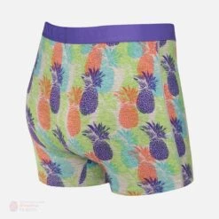 Saxx Ultra Boxers - Multi CMYK Pineapple -Hockey Equipment Store saxx underwear saxx ultra boxers multi cmyk pineapple 15139887579202