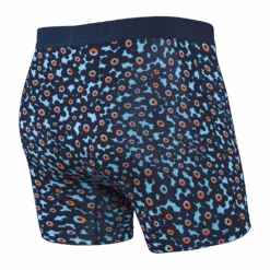 Saxx Vibe Boxers - Blue De La Floral -Hockey Equipment Store saxx underwear saxx vibe boxers blue de la floral navy l 28547239018562