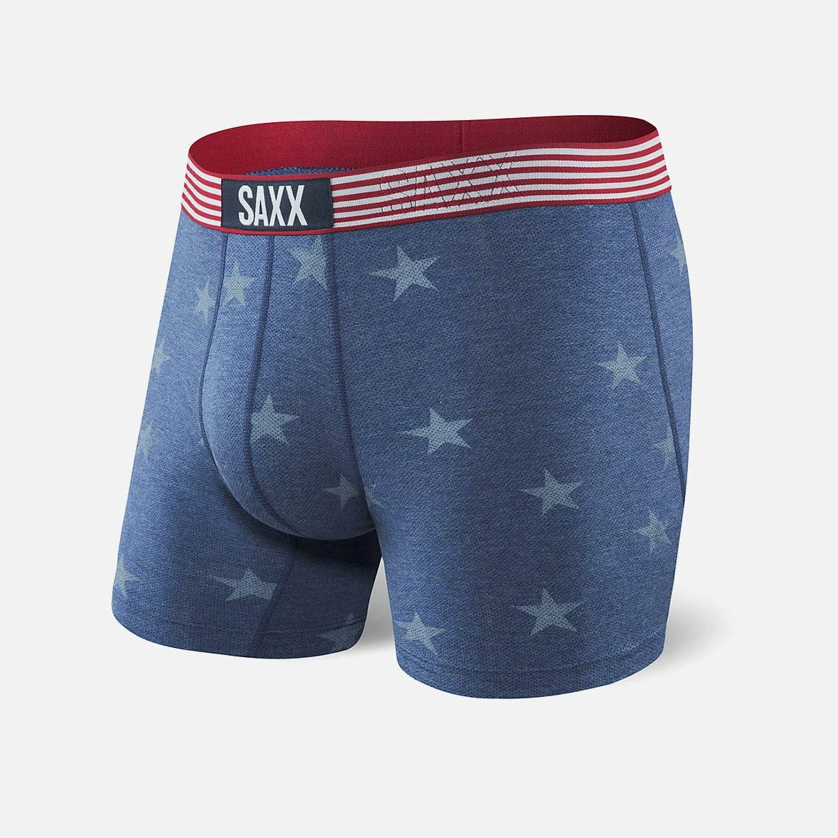 Saxx Vibe Boxers - Chambray Americana 1 Saxx Vibe Boxers - Chambray Americana