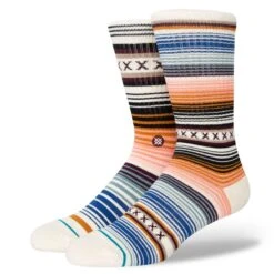 Stance Curren ST Crew Socks -Hockey Equipment Store stance apparel socks lifestyle stance curren st crew socks wine m 30328591745090