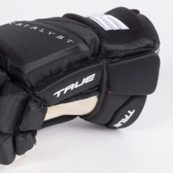TRUE Catalyst Pro Stock Senior Hockey Glove - Columbus Blue Jackets -Hockey Equipment Store true gloves true catalyst pro stock senior hockey glove columbus blue jackets 30658478964802