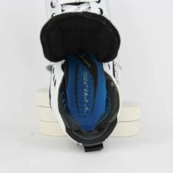 TRUE Senior One Piece Goalie Skates - Pro Stock - White Side/Toe - Size 7 -Hockey Equipment Store true goalie skates true senior one piece goalie skates pro stock white side toe size 7 7 15186415583298