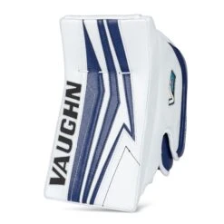 Vaughn Velocity V9 Intermediate Goalie Blocker -Hockey Equipment Store vaughn blockers vaughn velocity v9 intermediate goalie blocker white blue regular 28741237309506