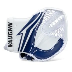 Vaughn Velocity V9 XP Junior Goalie Catcher -Hockey Equipment Store vaughn catchers vaughn velocity v9 xp junior goalie catcher white blue regular 28743623671874