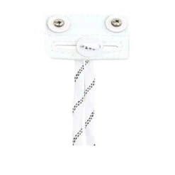 Vaughn Sliding Toe Bridge -Hockey Equipment Store vaughn leg pad straps vaughn sliding toe bridge white individual 28744337227842