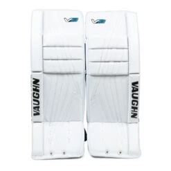 Vaughn Velocity V9 Intermediate Goalie Leg Pads -Hockey Equipment Store vaughn leg pads vaughn velocity v9 intermediate goalie leg pads white 28 2 28744337948738