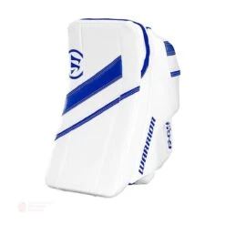 Warrior Ritual G4 Intermediate Goalie Blocker -Hockey Equipment Store warrior blockers warrior ritual g4 intermediate goalie blocker white blue regular 28741241208898