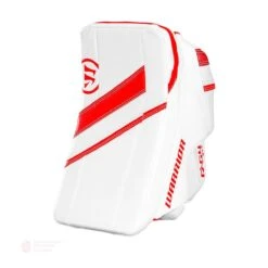 Warrior Ritual G4 Intermediate Goalie Blocker -Hockey Equipment Store warrior blockers warrior ritual g4 intermediate goalie blocker white red regular 28741241176130