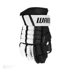 Warrior Alpha FR Pro Junior Hockey Gloves -Hockey Equipment Store warrior gloves warrior alpha fr pro junior hockey gloves black white 10 28743818313794