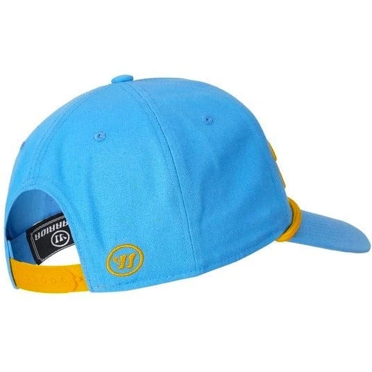 Warrior Hockey Script Rope Snapback Hat - Blue 2 Warrior Hockey Script Rope Snapback Hat - Blue - Image 2