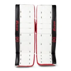Warrior Ritual GT2 Junior Goalie Leg Pads - Source Exclusive -Hockey Equipment Store warrior leg pads warrior ritual gt2 junior goalie leg pads source exclusive white black red 28 1 28744345485378